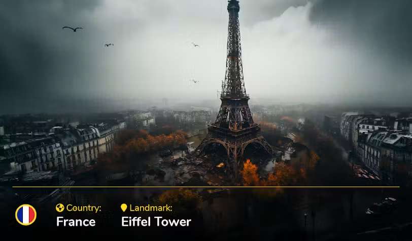 Eiffel Tower climate change